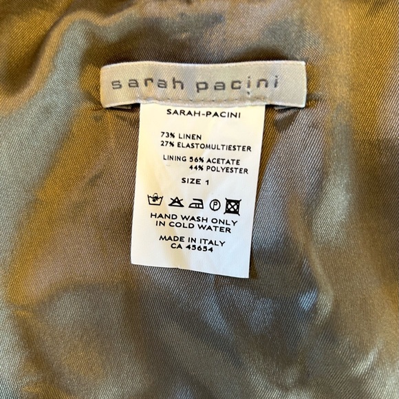 Sarah Pacini linen dress - Picture 2 of 4